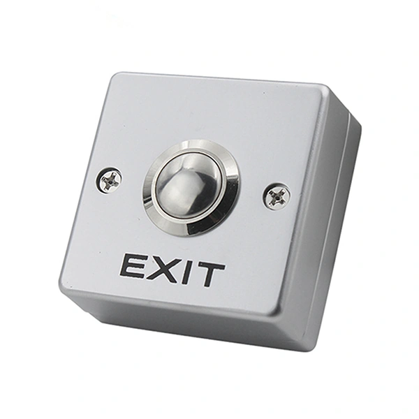 ACM-K15A Release Door Exit Push Button with Back Box Zinc Alloy Surface Mounting